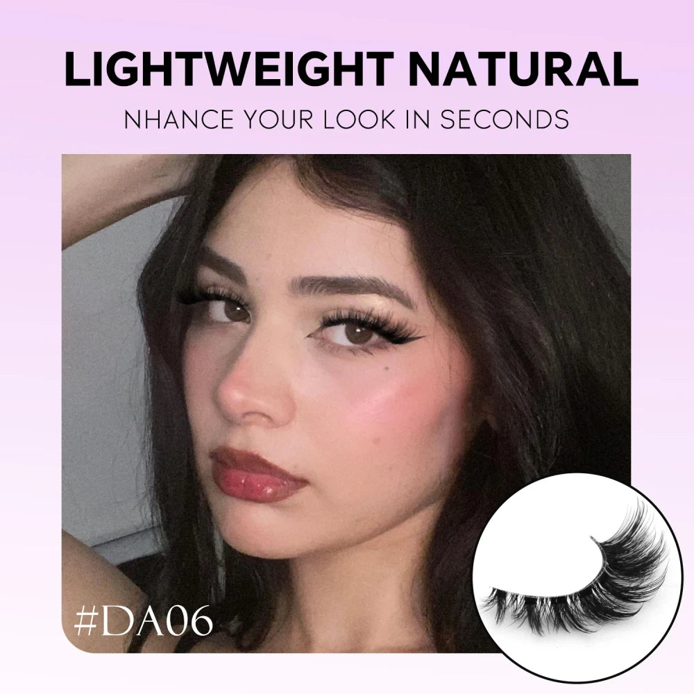 Fluffy Mink Cat Eye Lashes