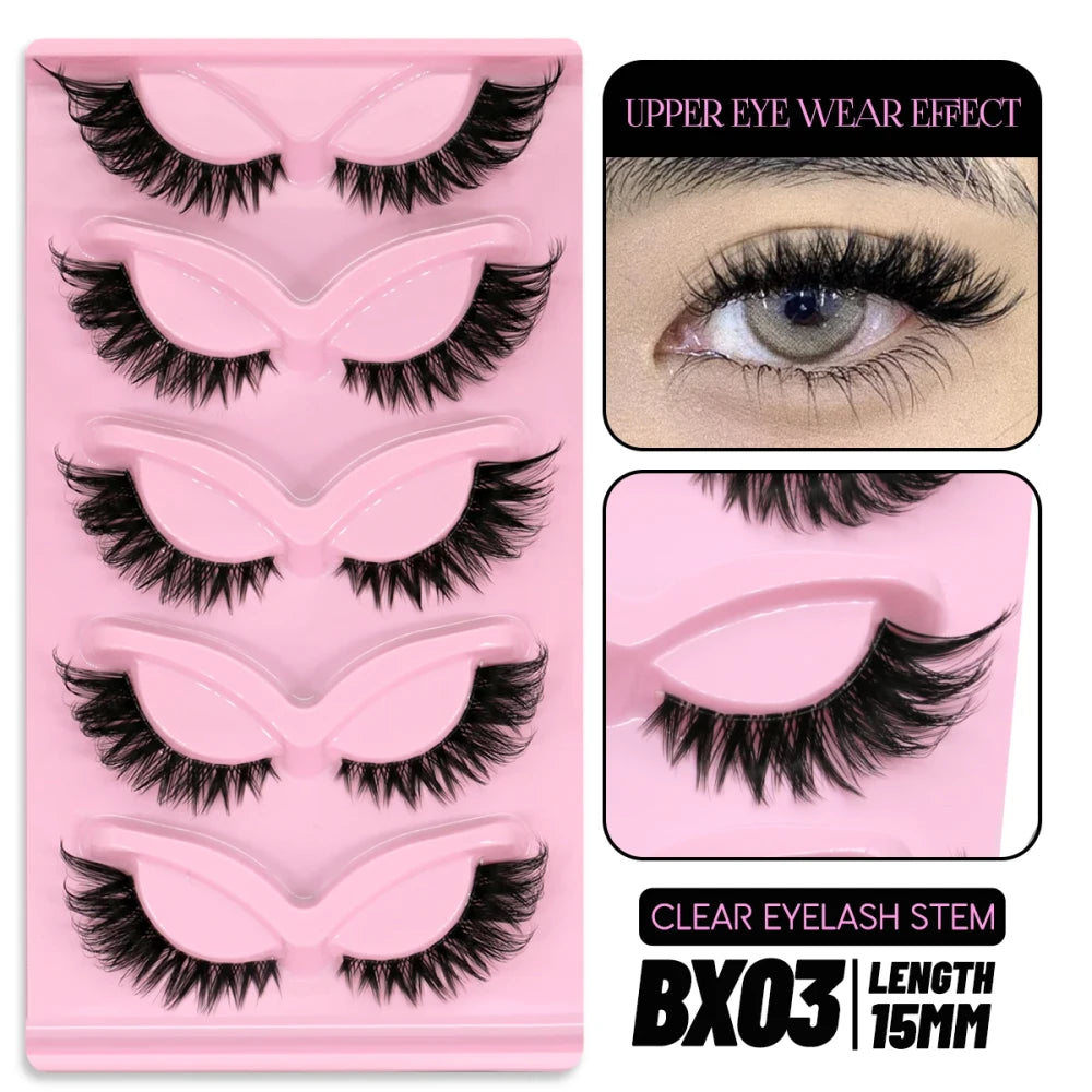 Fluffy Mink Cat Eye Lashes