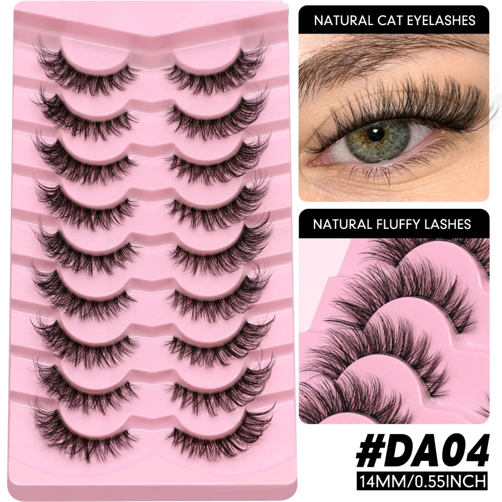 Fluffy Mink Cat Eye Lashes