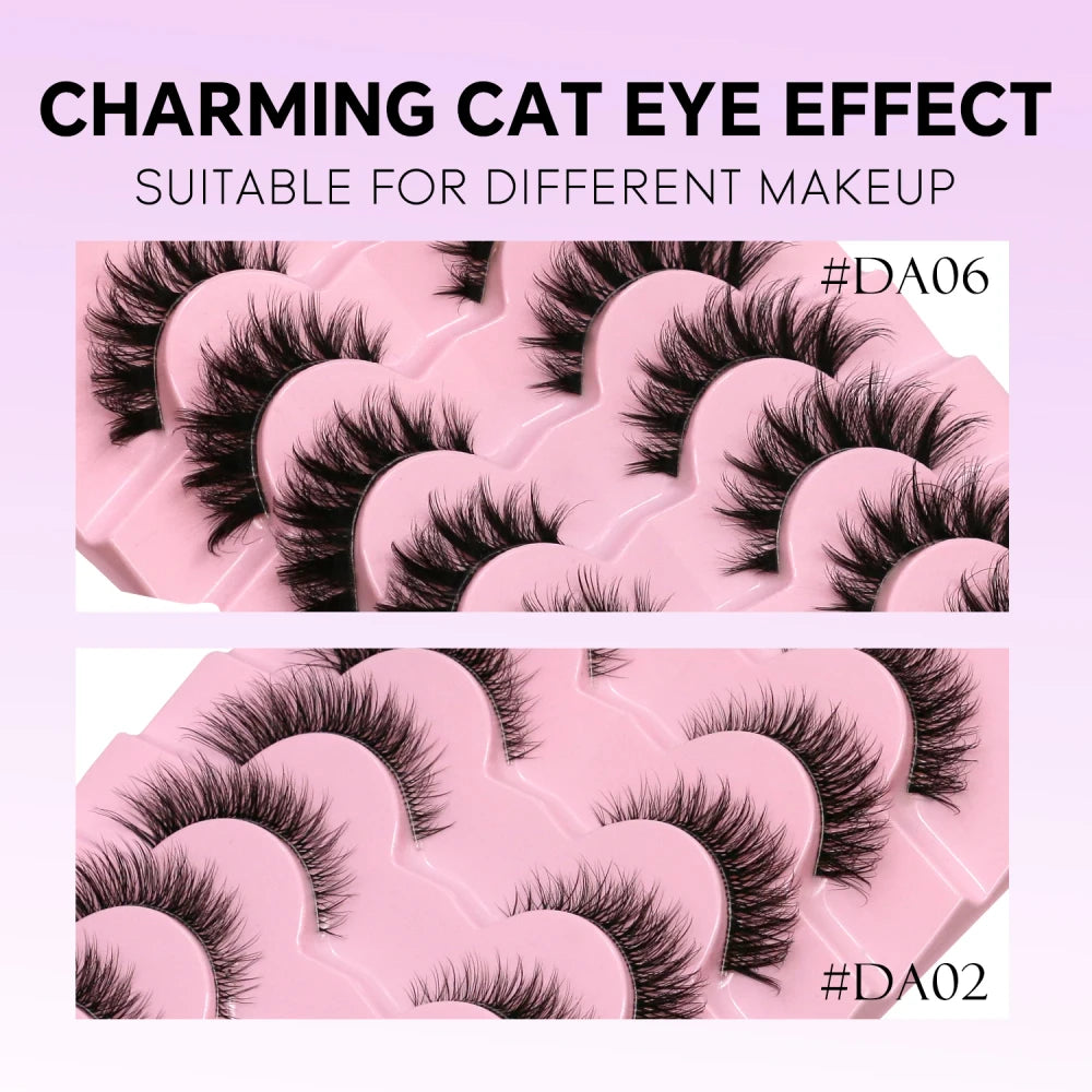 Fluffy Mink Cat Eye Lashes
