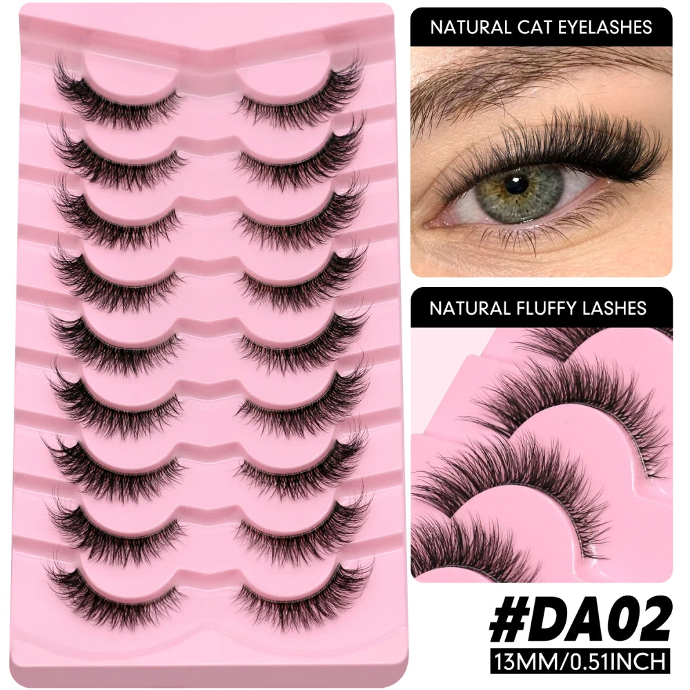 Fluffy Mink Cat Eye Lashes