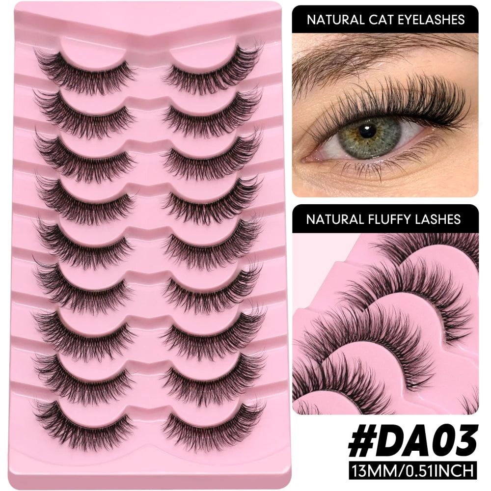 Fluffy Mink Cat Eye Lashes