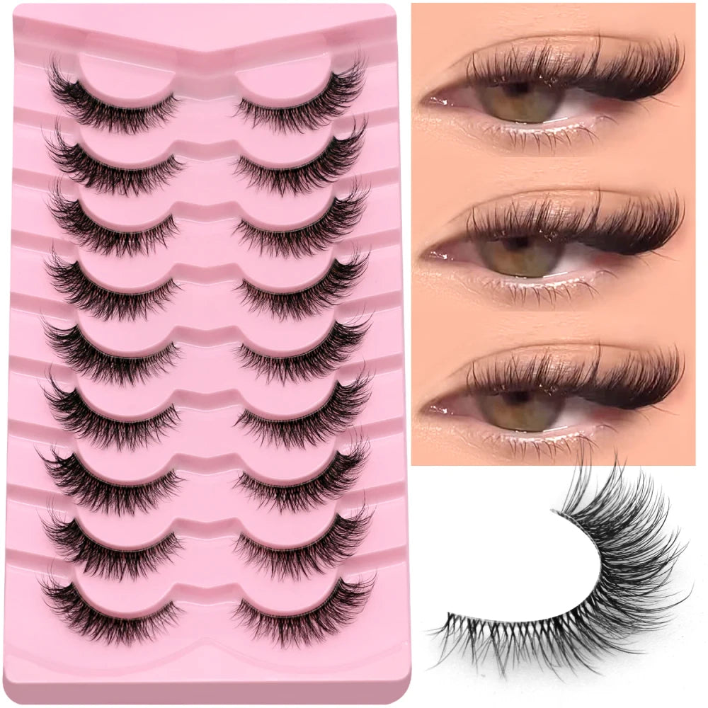 Fluffy Mink Cat Eye Lashes
