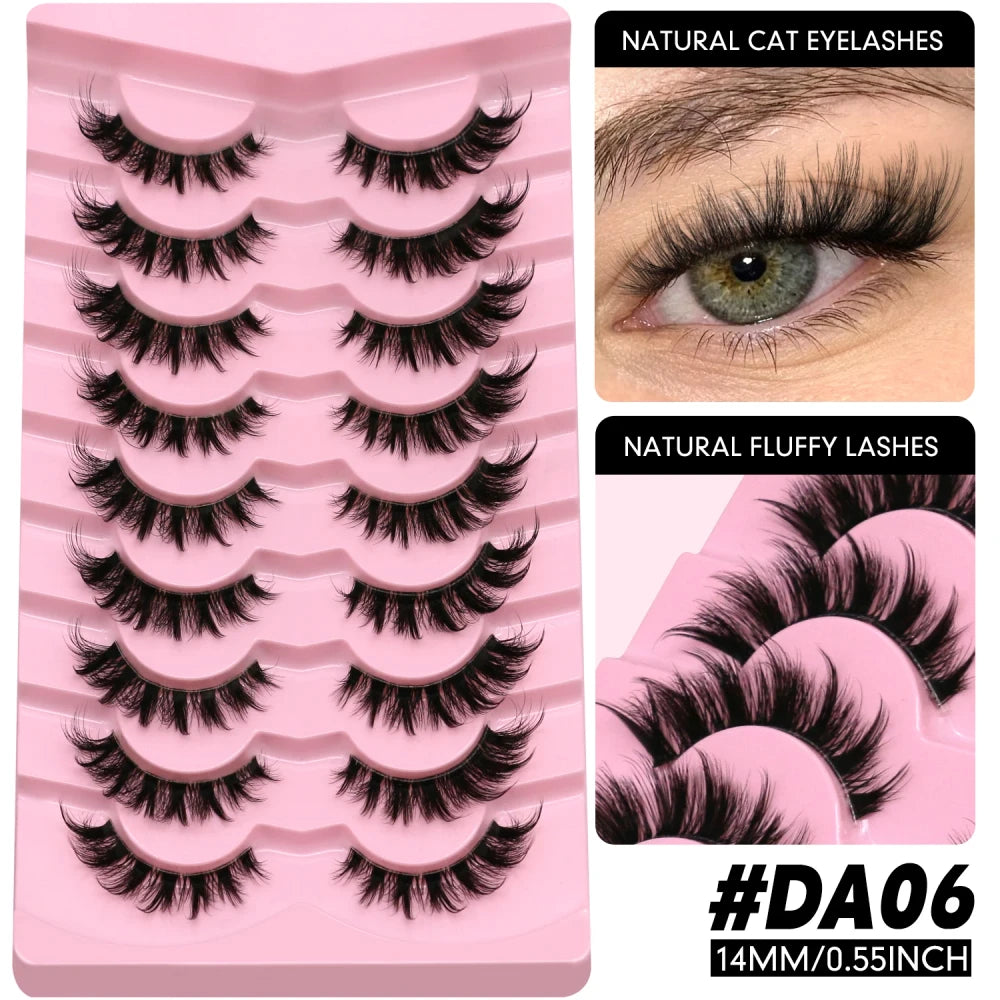 Fluffy Mink Cat Eye Lashes